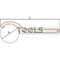 Ключ радиусный для шлицевых гаек искробезопасный 45-50 мм
 GARWIN GSS-VM08